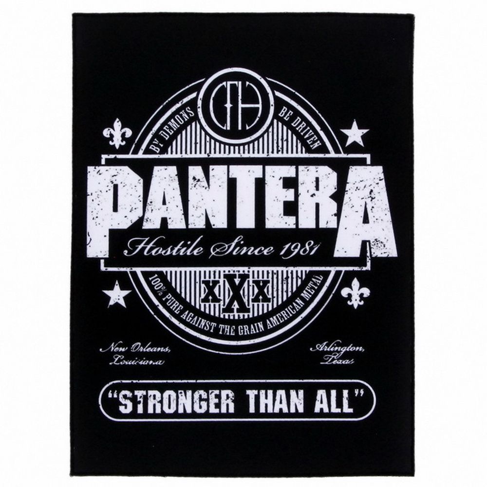 Нашивка Pantera Stronger Than All (185)