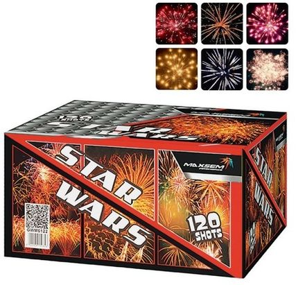 Батарея салютов "Star Wars" GWM6122 120 залпов * 1.2"  (1/1)