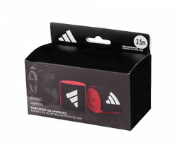 Бинты боксерские Boxing IBA Pro Hand Wrap красные adiBP031S