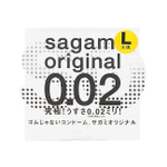 Полиуретановые презервативы Sagami L Original 002 , 1 шт. (Цвет: прозрачный)
