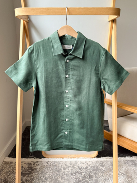 Новая рубашка из хлопка и льна Cyrillus, 140