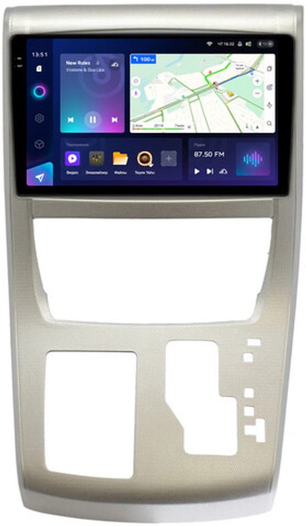 Магнитола для Toyota Alphard 2 H20, Vellfire 1 H20 2008-2015 (полочка под экраном, большая рамка 10) - Teyes CC3-2K на Android 10, 2K QLED, ТОП процессор, CarPlay, 4G SIM-слот