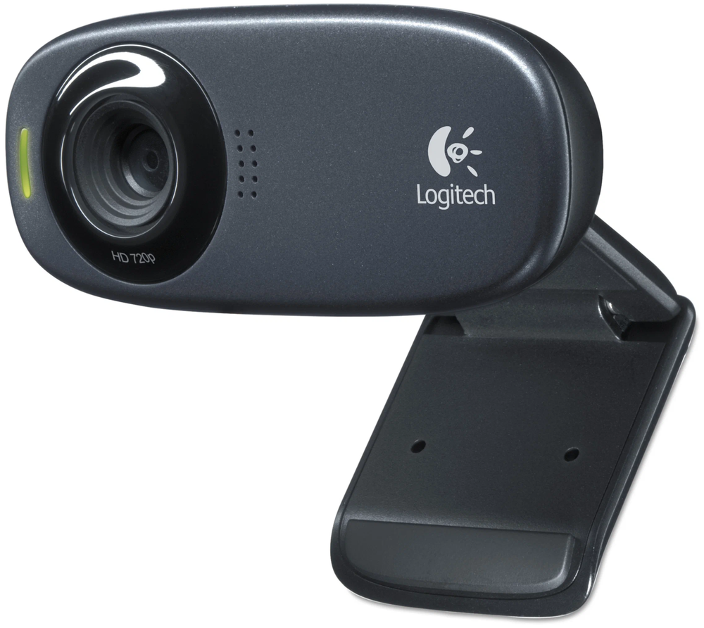 Веб-камера Logitech HD Webcam C310, черный