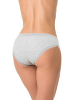 Трусики-слипы из деликатного хлопкового полотна (Размер: S) (Цвет: темно-синий)