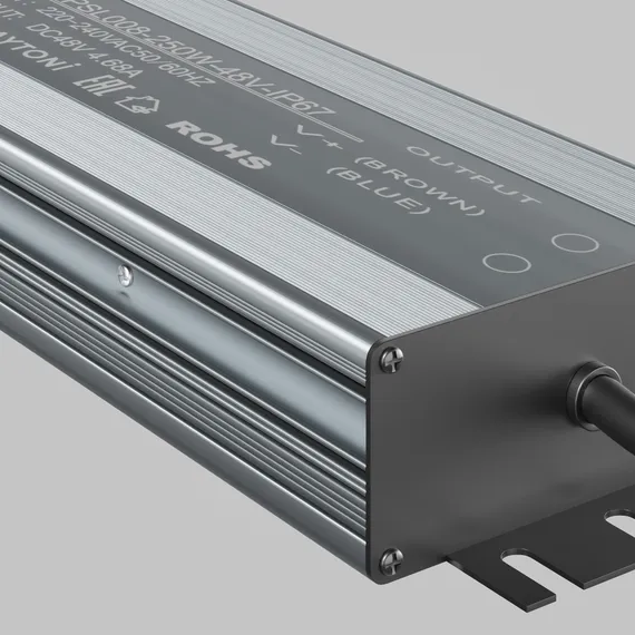 Источник напряжения 48В 250Вт IP67 PSL008 Technical psl008-250w-48v-ip67