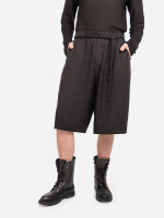 Шорты мужские из купры "Омут". Черные