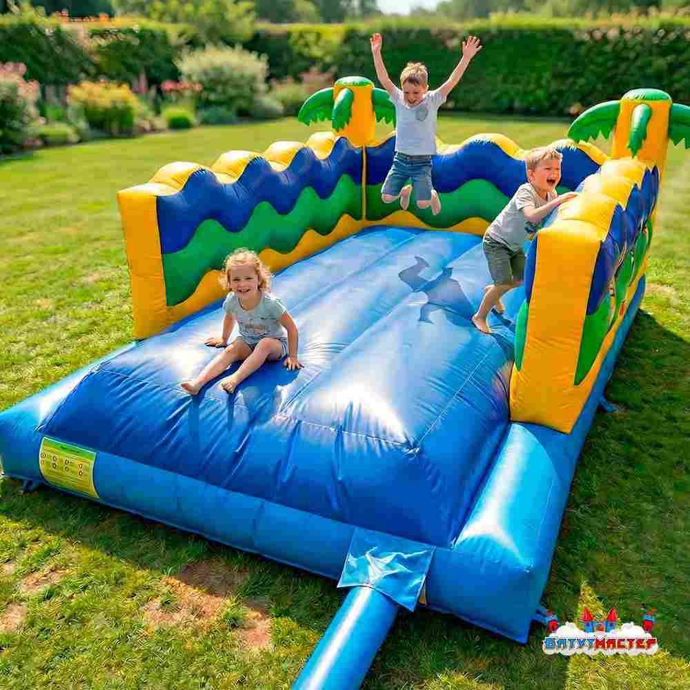 Надувная подушка «FunZone» для приземлений, 6,5×3,5×3 м