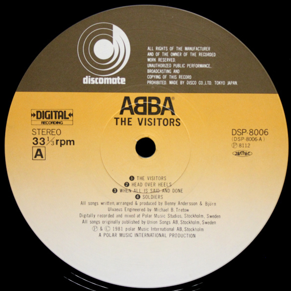 ABBA / The Visitors (LP)