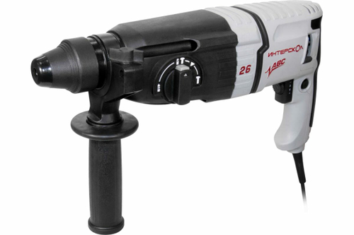 Перфоратор SDS+ 800Вт, 3Дж Интерскол П-26/800АВС / 426.0.4.40