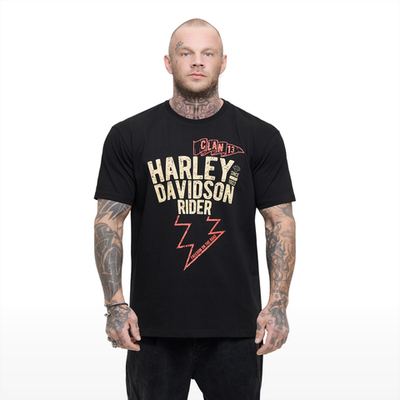Футболка CLAN13 HARLEY RIDER, черный