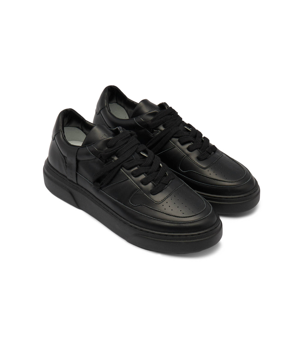 Кожаные кроссовки leo 855 INUIKII - черный(50102-855)