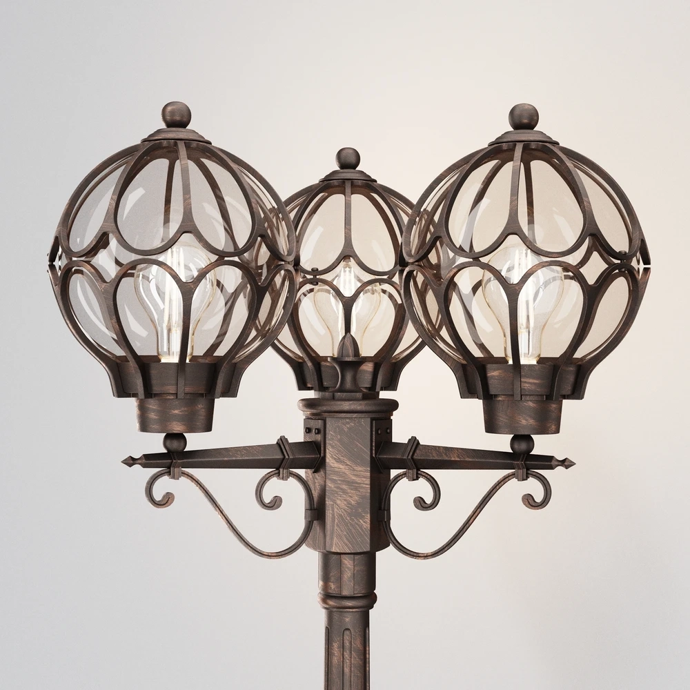 Парковый светильник Maytoni VIA O023FL-03G