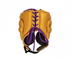 Шлем боксерский Clinch Undefeated золотой C162