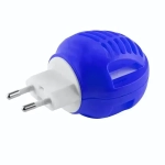 Электрофумигатор универсальный с поворотной вилкой и индикатором, цв. синий/100/