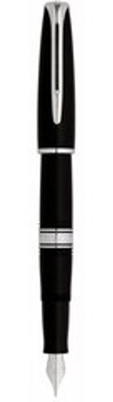 Перьевая ручка Waterman Charleston, цвет: Black/CT, перо: F (13011 F)