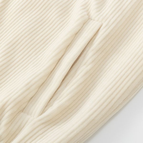 Олимпийка велюровая Stripe track белая - фото 14