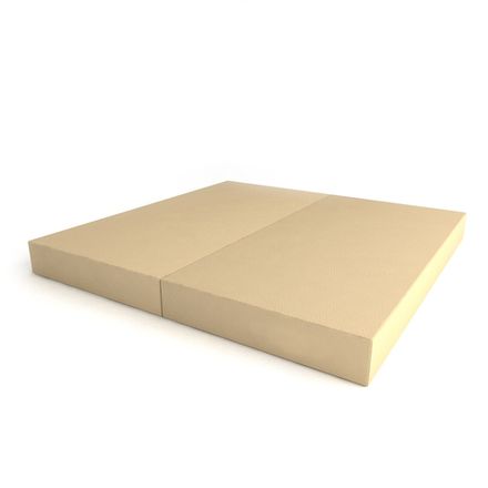 Мягкий щит (мат) двойной 1м (бежевый)