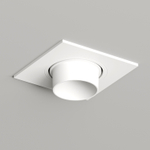 DK3121-WH Встраиваемый светильник, IP20, до 15 Вт, LED, GU5,3, белый, пластик