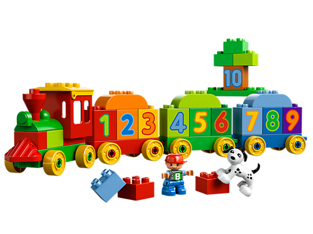 LEGO Duplo: Считай и играй 10558 — Number Train — Лего Дупло