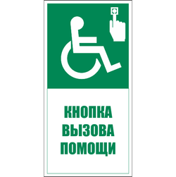Знаки эвакуации и безопасности маломобильных групп в электронном виде