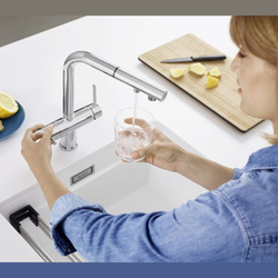 Смеситель для кухни Fontas-S II хром HD (525198) в интерьере