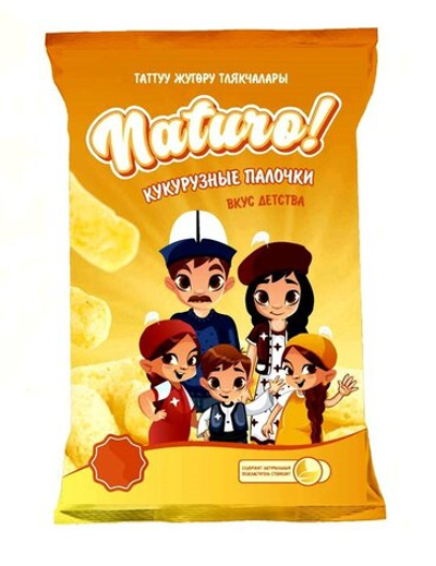 Кукурузные палочки NATURO 400 г.