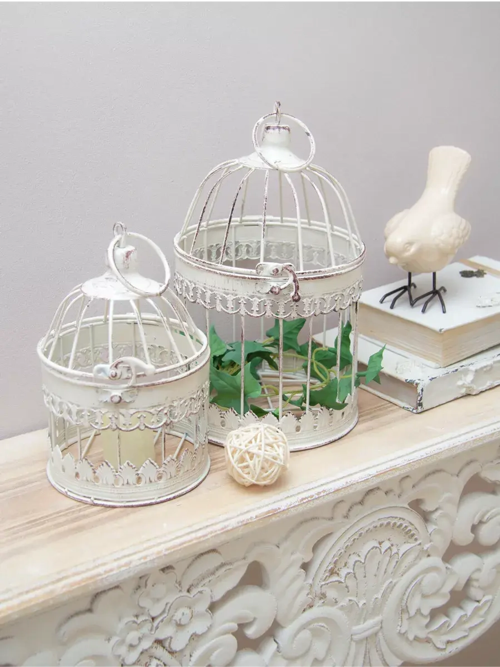 Клетка декоративная интерьерная 18,5*12 см