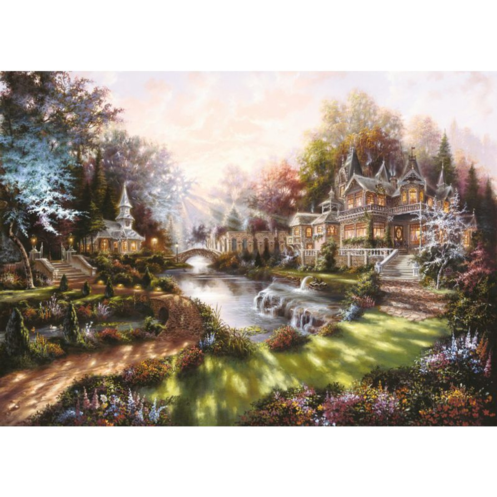 Ravensburger - Пазл Солнечное утро 1000 шт. 159444