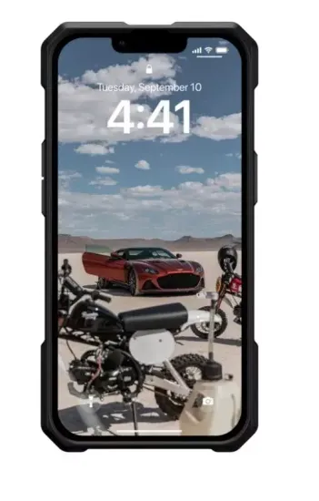 Чехол с поддержкой MAGSAFE Uag Monarch Pro для iPhone 14 6.1", цвет черный (Black)