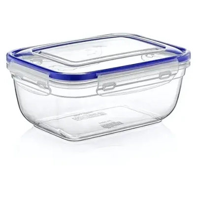 Контейнер воздухонепроницаемый прямоугольный 1400 мл, прозрач.