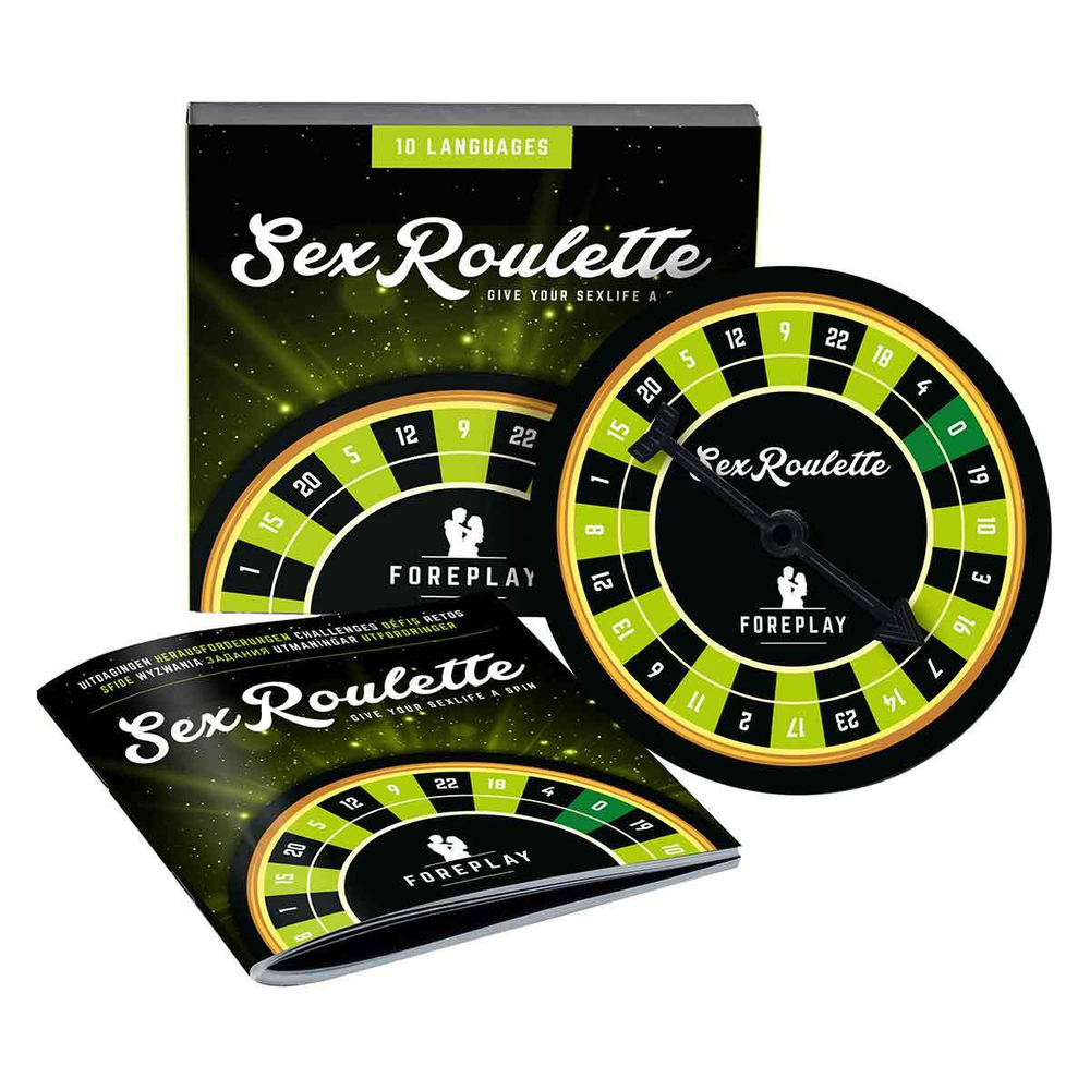 Игра-рулетка Tease&Please Sex Roulette Foreplay – 24 задания