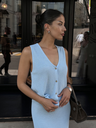 Жилет KHAYAL, голубой