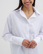 Рубашка оверсайз из хлопка