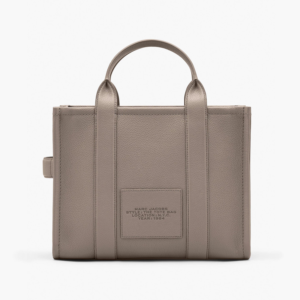 СУМКА MARC JACOBS THE LEATHER MEDIUM TOTE BAG CEMENT