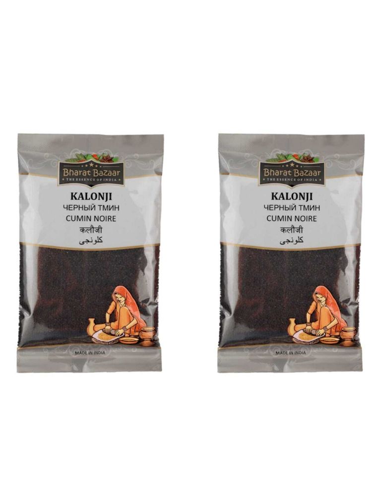 Bharat BAZAAR Kalonji seed Черный тмин Калонджи, 100 г, 2 шт