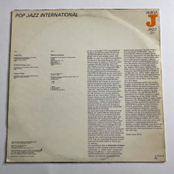 Винтажная виниловая пластинка LP Pop Jazz International (ГДР 1978)