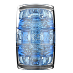 Мастурбатор Fleshlight Quickshot Turbo Blue Ice, прозрачный, 11 см
