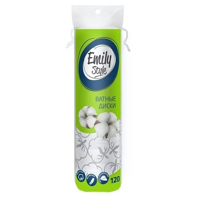 Ватные диски 120шт Emily Style