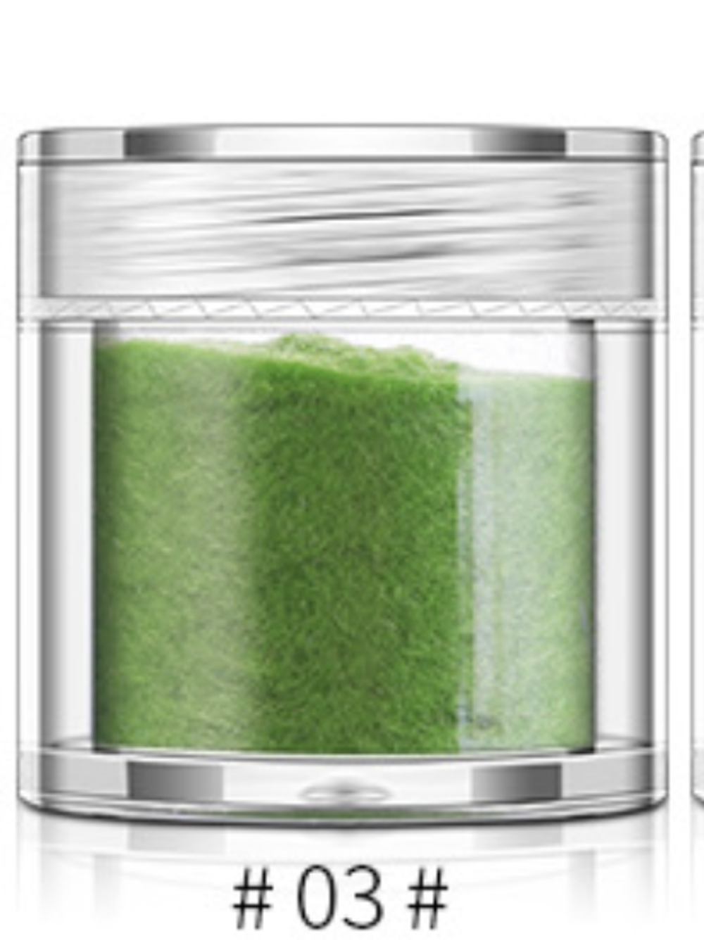 флок №3 (светло-зеленый, салатовый)