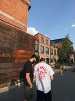 Футболка Miracle Apparel Heavy Soft Two Wheels For Better Feels Белая