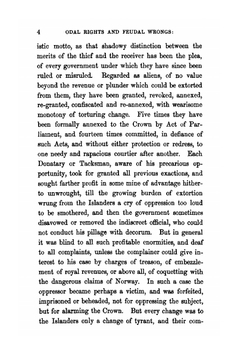 Odal Rights and Feudal Wrongs. A Memorial For Orkney | David Balfour