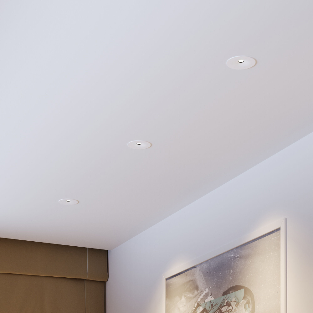 Встраиваемый светодиодный светильник Elektrostandard Binnie 15275/LED 12W 3000K белый