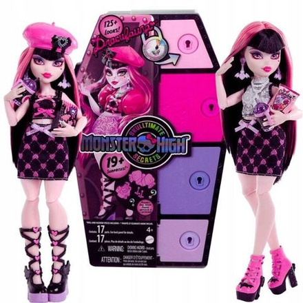 Кукла Mattel Monster High Haunted secrets Дракулаура Кукла с аксессуарами HKY60