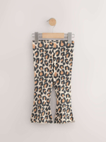 Легинсы-клеш для девочки Next AY1-220, 3 шт., Черный, Бежевый