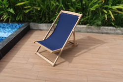 Кресло-шезлонг из акации, 95,5x60x81 см, TP7043.4