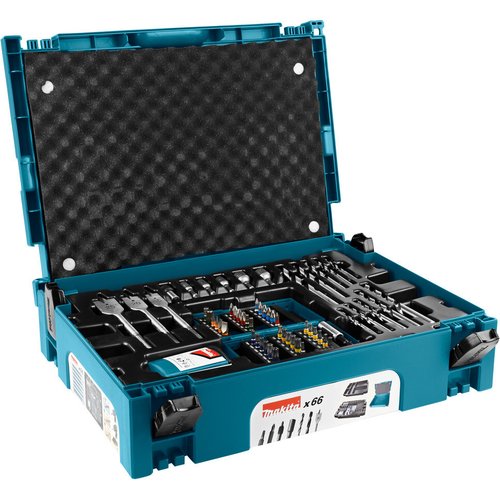 Набор сверл и бит Makita 66 шт   B-43044