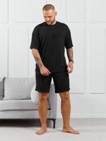 Фуфайка (футболка) мужская  Алессандро-1 Виотекс ЧЁРНЫЙ