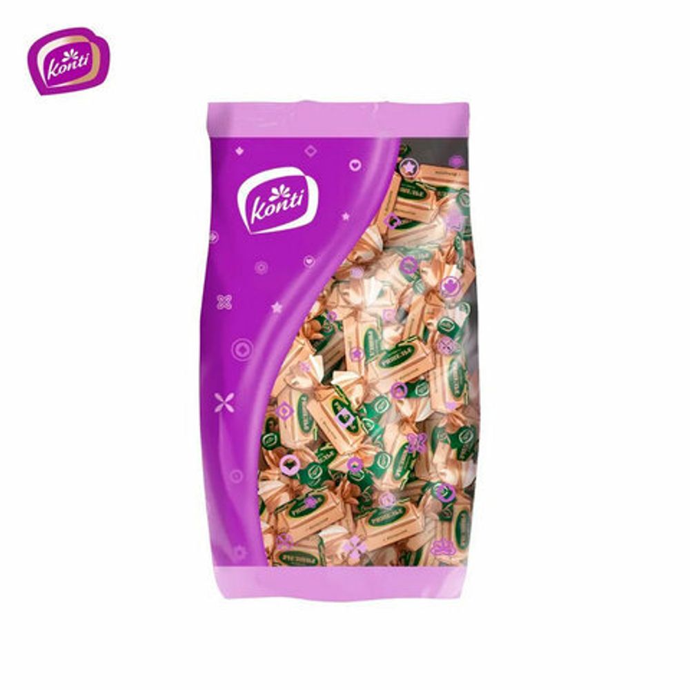 Конфеты шоколадные KONTI "Ришелье" с фундуком, 1000 г, 20499