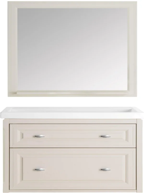 Тумба с раковиной ASB-Woodline Кастелло 100 подвесная