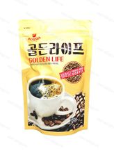 Корейский растворимый кофе Golden Life в зип пакете, 150 гр.